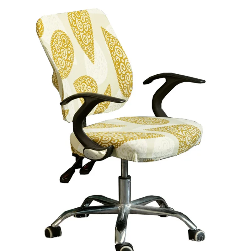 Эластичный чехол для вращающегося стула 1 шт. компьютера новые чехлы офисного