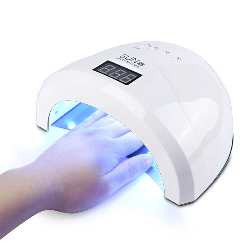 Curing Quickly Fingernail Led Lamp 30pcs bead For Manicure Drying Sensor Nail Dryer Dual hand Polish nail art Tool | Красота и