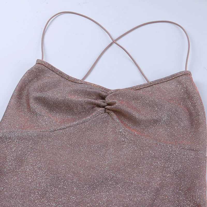 

New Woman lingerie mini dress sexy clubwear backless party dress sheer exotic dancewear hot shiny dress stripper pole tube dress