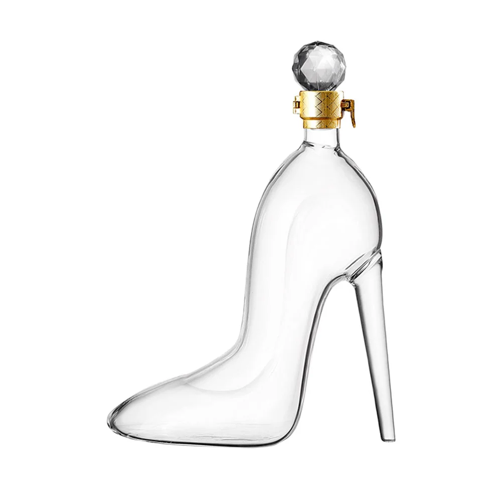 

1Pc High Heel Shape Design Ladler Decorative Creative Glass Pourer