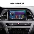 Автомобильный радиоприемник Carplay, Android 11, DSP, RDS, для Hyundai Sonata 7, LF 9, 2015, 2016, 2017, 2018, мультимедийное видео, 2din, стерео, 4G