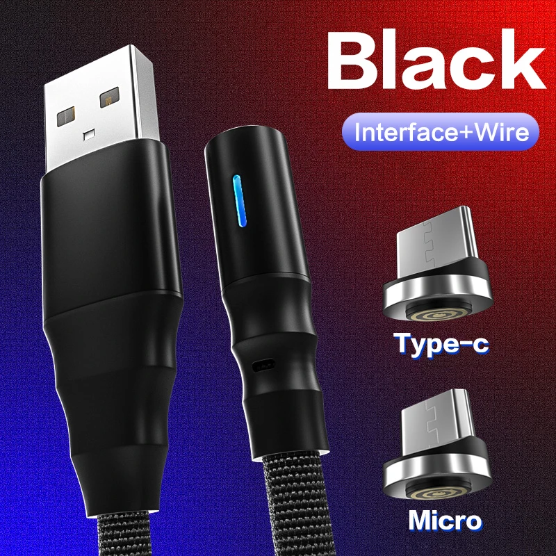 Магнитный Micro USB кабель для iPhone samsung Быстрая зарядка данных провод шнур магнитное зарядное устройство usb type C 1,2 m кабель для мобильного телефона - Цвет: For Micro Type C