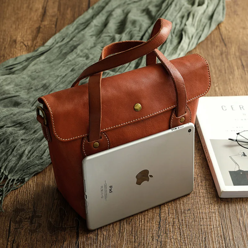 

Ladies' Fashion Brand Luxury Designer Vintage Genuine Leather Purses And Handbags Crossbody Shoulder Realer Bags For Women 2021