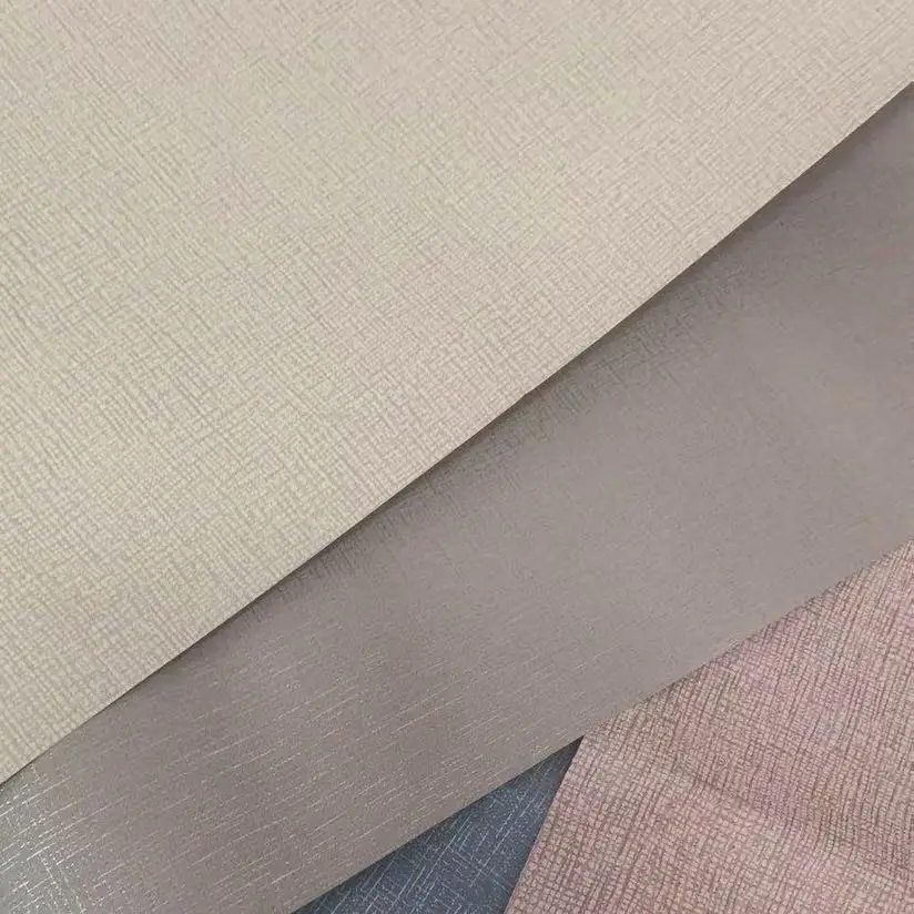 Обои из нетканого полотна однотонные для спальни гостиной в скандинавском стиле