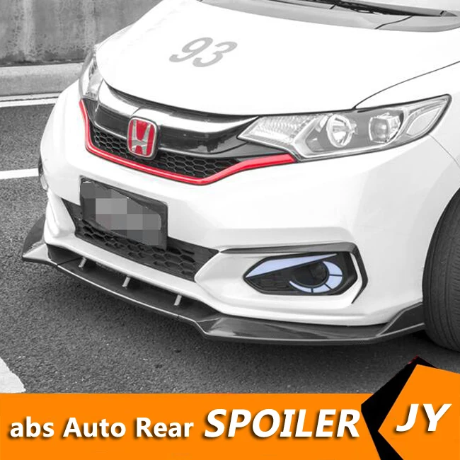 Для Honda FIT JAZZ Body kit спойлер 2018 2019 для ABS задний передний бампер диффузор защитные