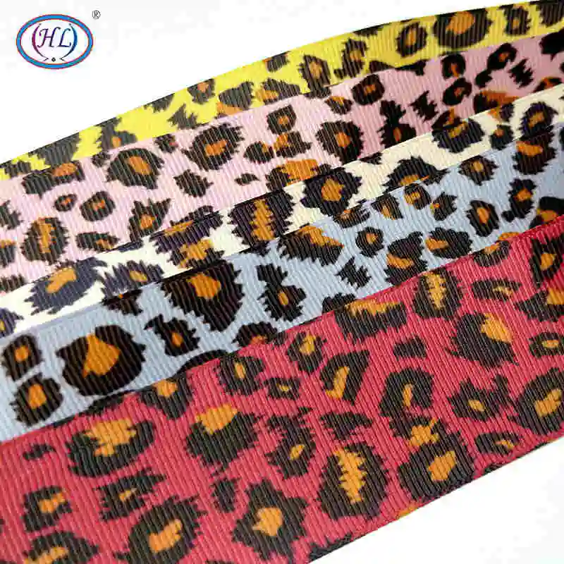 HL 38 мм 2 ярдов/5 ярдов леопардовые корсажные ленты украшения свадебной DIY швейная