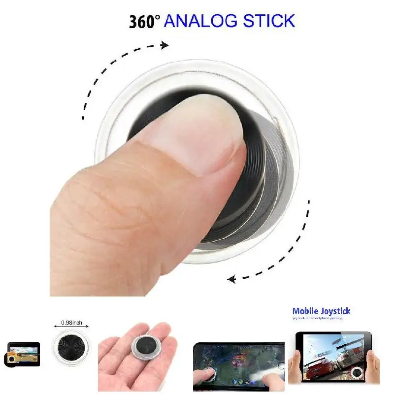 Новый Untra-тонкий Противоскользящий джойстик игровой контроллер для сенсорных