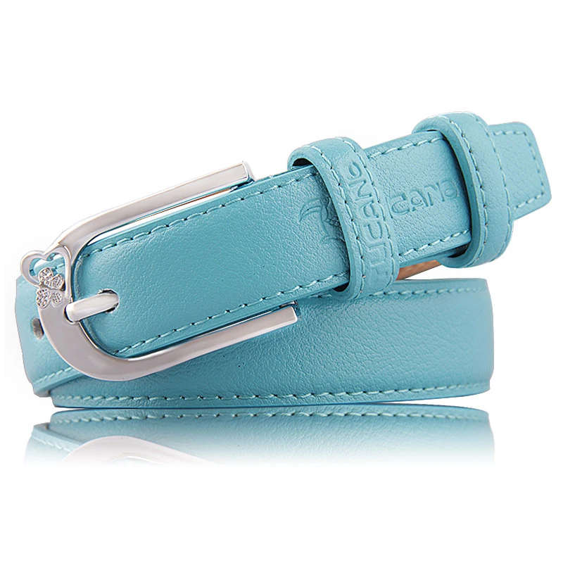 Belts For Women Luxury Brand Blue Pink Off White Gules Golf Belt Ceinture Cowskin Leisure Formal