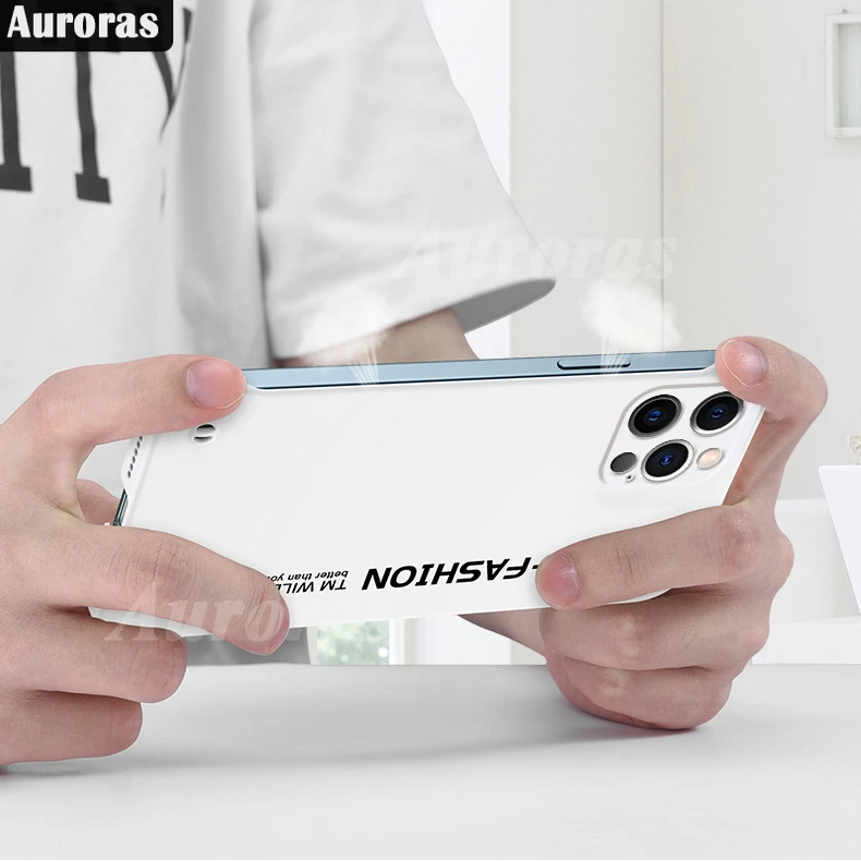 Чехол Auroras для Redmi Note 10 4G 10S безрамочный противоударный чехол с текстом и жесткой