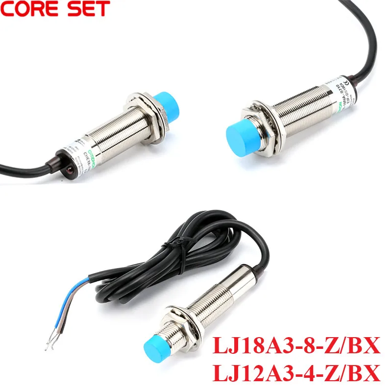 Переключатель LJ12A3-4-Z/BX LJ18A3-8-Z/BX новый индуктивный датчик приближения обнаружения