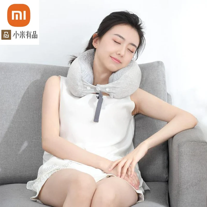 

xiaomi youpin 8H multi-function hose U-shaped pillow portable double-layer fabric travel home pillow can do cushion smart home