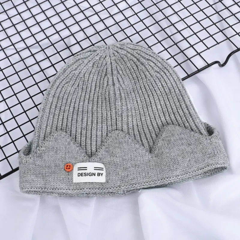 Light Gray Новинка, Высококачественная зимняя вязаная шапочка для косплея ривердейла джагхеда Джонса для женщин и мужчин, эксклюзивная шапка с короной, шерстяная мягкая шапка - Цвет: Light Gray
