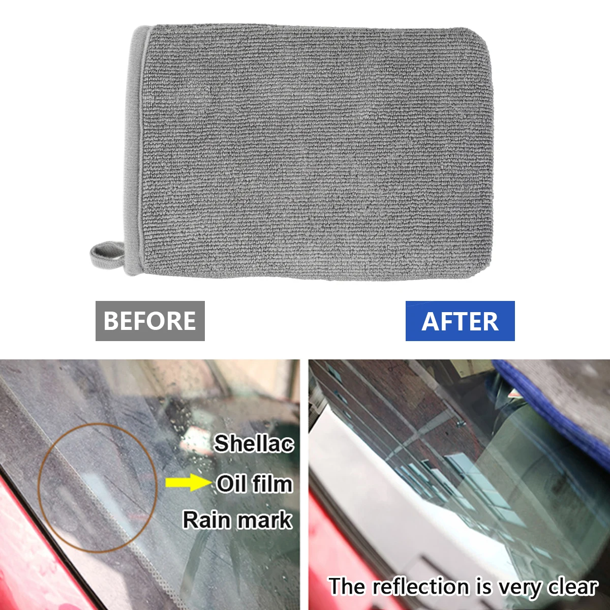 

Глиняная перчатка для чистки автомобиля, глиняная перчатка, перчатка для глубокой чистки, перчатка из микрофибры, Волшебная глиняная перча...