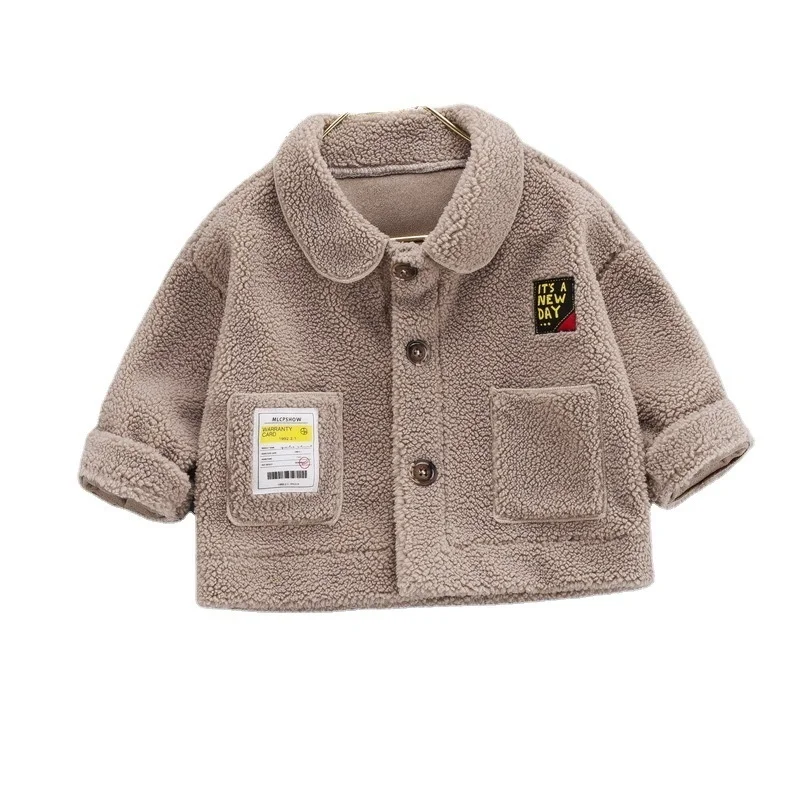 

New Autumn Toddler Casual Tops Kids Coat Winter Children Outerwear Baby Boy Clothes Girl Fashion Thick Jacket Infant Clothing