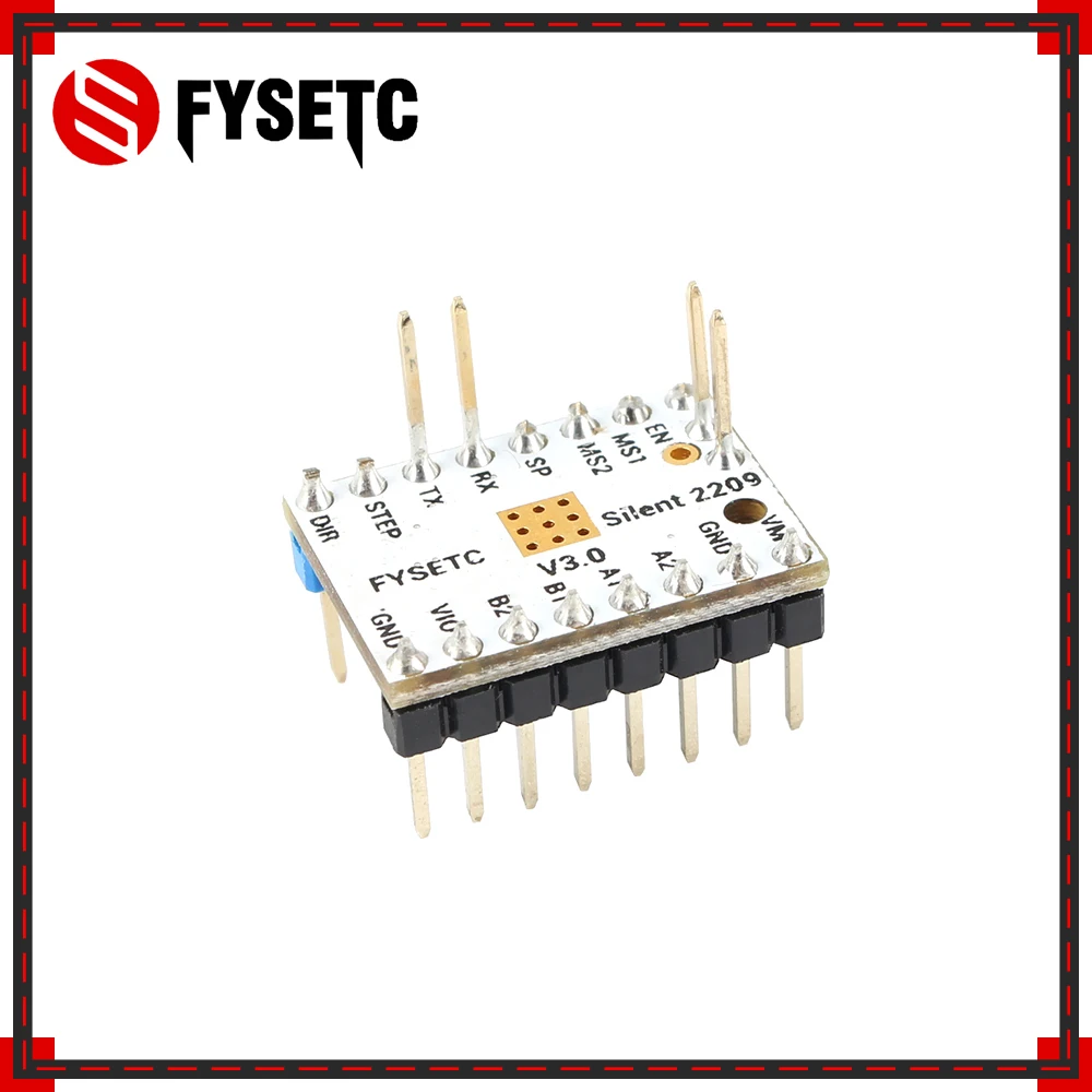 2 шт. TMC2209 v3.0 шаговый мотор драйвер Stepsticks Mute 256 микрошагов ток 2.8A пик 3d принтер
