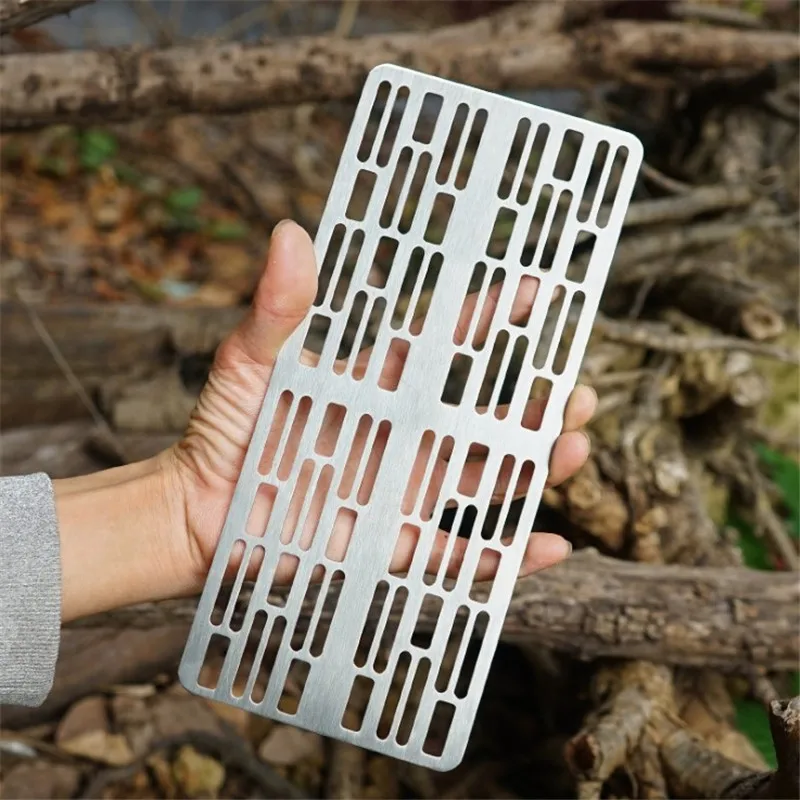 Уличная плита для кемпинга Tiartisan гриль из нержавеющей стали сетка гриля барбекю