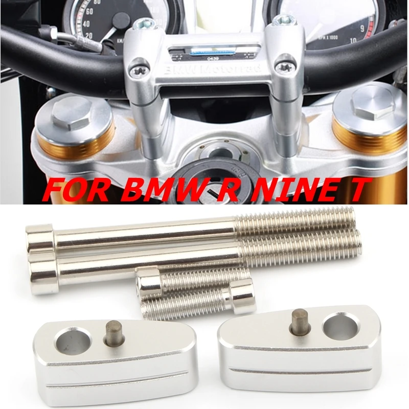 

Motorcycle Accessories Handlebar Riser Moves 20mm Handle Heightening Kit For BMW R NineT 2014-2020 nineT Scrambler R nineT /5