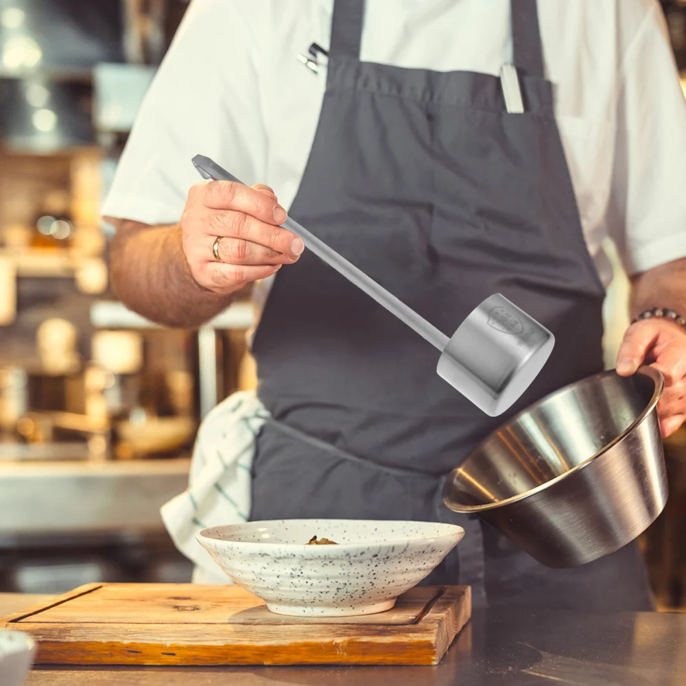 

1 Set Kitchen Funnel with Ladle Oil Filter Stainless Steel Funnel Filter