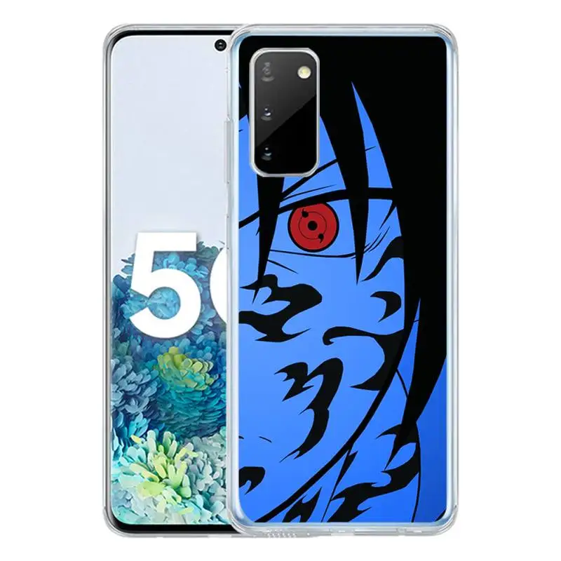 

Naruto Character close-up Phone Case For Samsung S10 S10lite 2019 S9 S9plus S8 S7 Transparent Cases