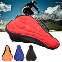 bike seat saddle cover bicycle gel pad soft cycling 3d breathable cushion mountain bike indoor spinning accessories