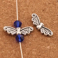 flower butterfly animal charm beads 21 8x6 9mm 200pcs zinc alloy spacers jewelry findings l468