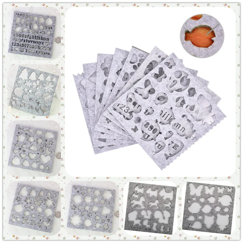 Игла DIY валяние шаблон инструмент Шерсть Войлок ремесло игрушки для рукоделия