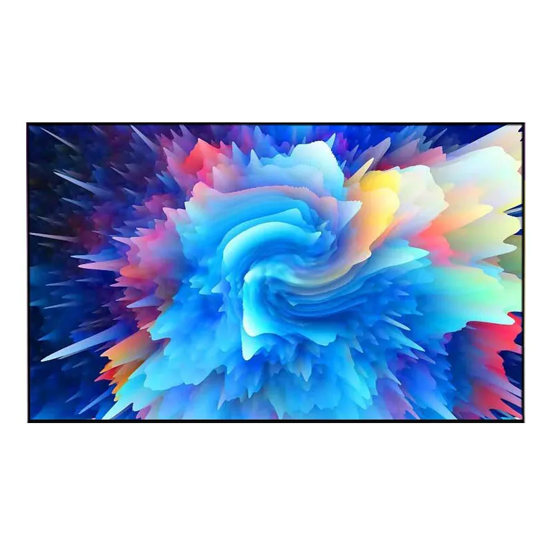 Лучшее качество 200 дюймовый домашний кинотеатр с фиксированной рамкой белый