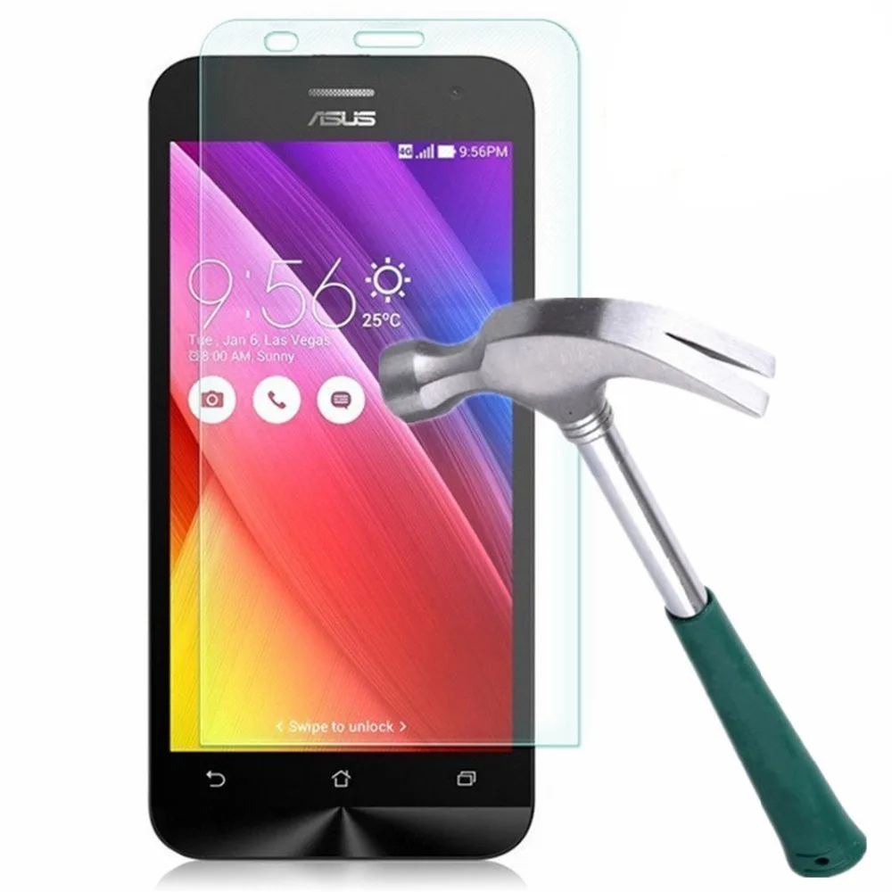 Закаленное стекло для Asus Zenfone 2 ZE500CL ZE551ML 550KL 520KL 500KL 601KL ZB551KL ZD551KL Защита экрана A400 A500