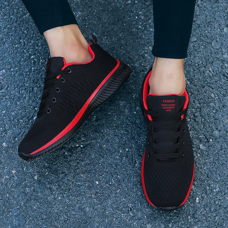 

Big Size Summer Lightweight Sports Man Shoes Sport Shoes Men Sneakers Running Shoes Men Black Gree X179