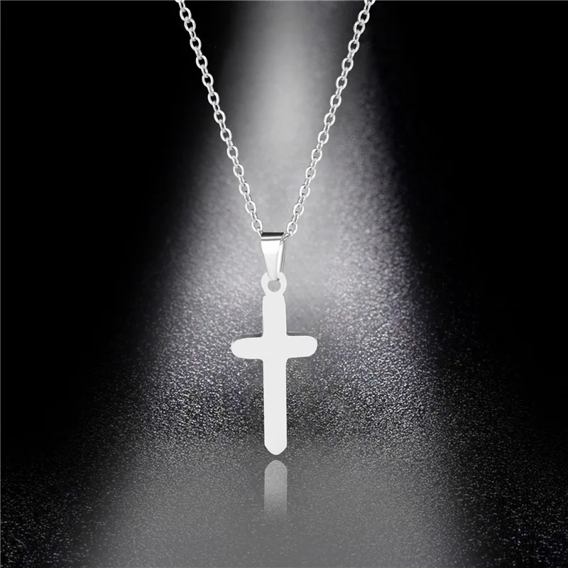 

Religious Jewelry Accessories Titanium Steel Cross Pendant Necklace Stainless Steel Pendant New Product Accessories Wholesale