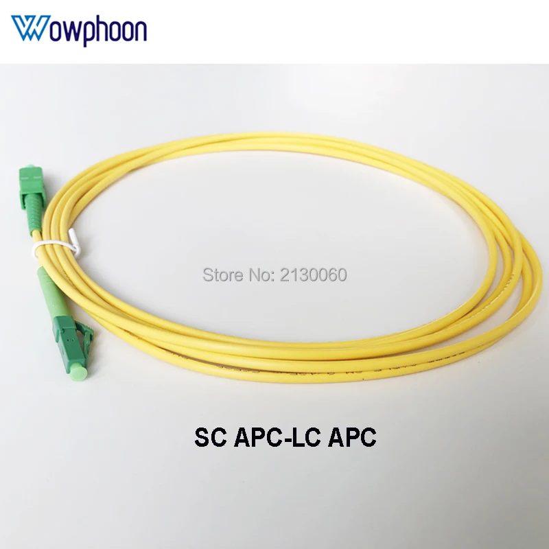 

5PCS 9/125 2.0mm LC SC FC ST APC UPC singlemode simplex optical fiber patch cord 3M patchcord