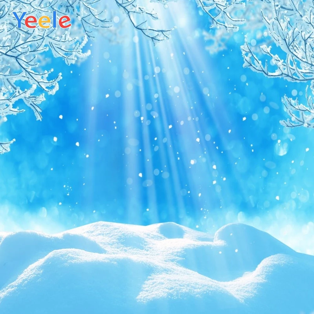 Yeele зимняя Снежинка декорации &quotСтрана Чудес&quot Детская ПОРТРЕТНАЯ ФОТОГРАФИЯ