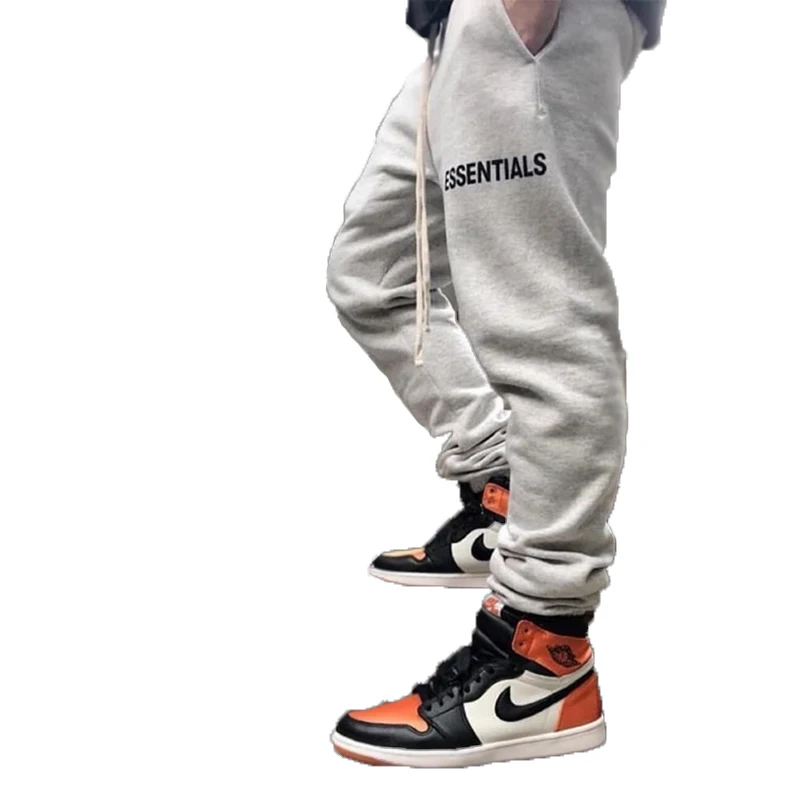 

2021 new original 1:1 sports pants jogging pants Kanye West Jerry Lorenzo loose large pants cotton pants