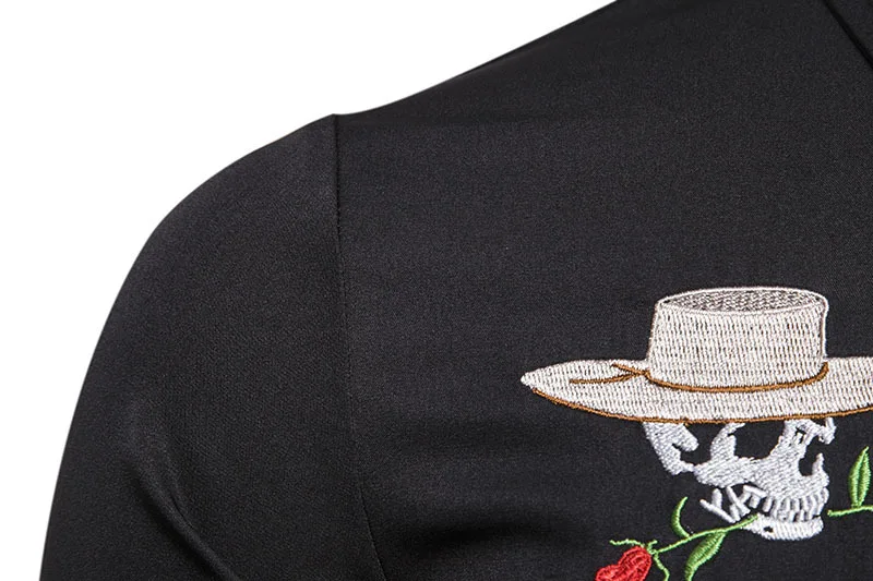 Мужская Ковбойская Рубашка в западном стиле Стильная приталенная вечерние башка