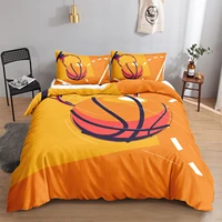 custom 3d print sport basketball games beding set home bedroom decor fashion pillowcase duvet cover kids adult queen king single