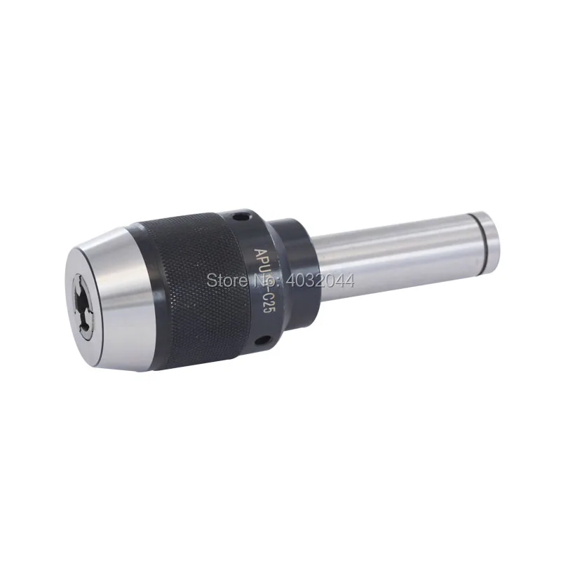 

Straight shank C25 APU16 (1-16MM) chuck C20 C32 APU13 (1-13MM) toolholder Integrated keyless self tight Drill chuck for milling