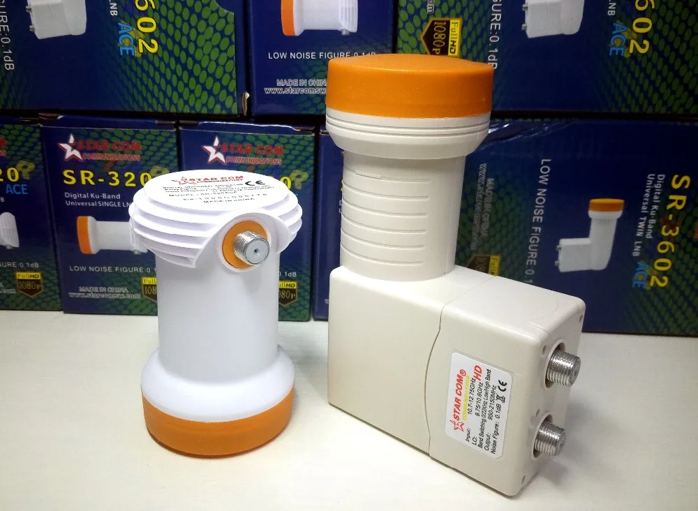Лучший сигнал Full HD универсальный KU группа single LNB, Twin LNB и Quad LNB из водонепроницаемого материала с высоким коэффициентом усиления низкий уровень шума спутниковый LNB