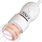 Вакуумный сосущий мастурбатор, Реалистичная Вагина, плотное влагалище, интимные инструменты для мужчин, взрослый мастурбатор для мужчин, подходит для большого размера Пениса