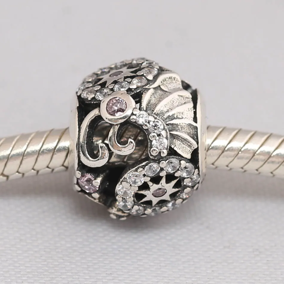 Подлинная S925 DIY Ювелирные изделия необычная мечта Бабочка Шарм подходит для леди