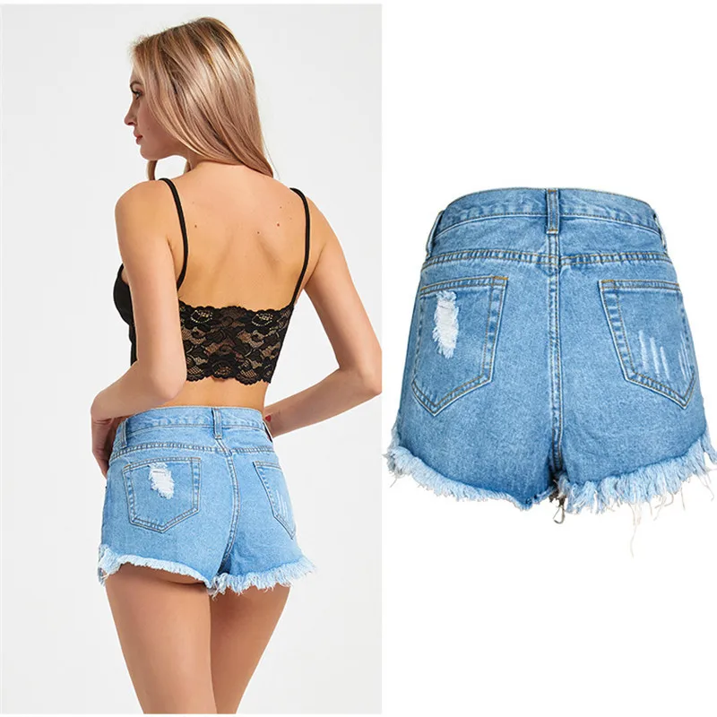 

Plus Size 2020 High Waisted Jeans Distressed Tassel Jeans for Women Sexy Fashion Jeans Woman