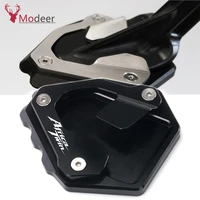 motorcycle accessori side stand enlarge extension support plate for honda crf 1000 l africa twin adventure sports 2022 2019 2020