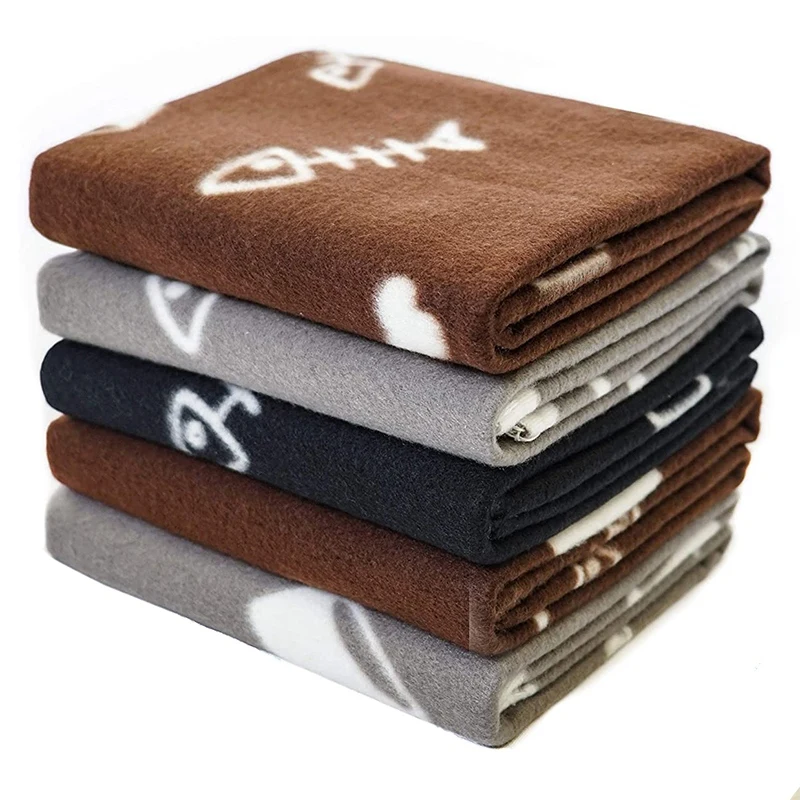 Практичное высококачественное шерстяное одеяло для домашних животных можно