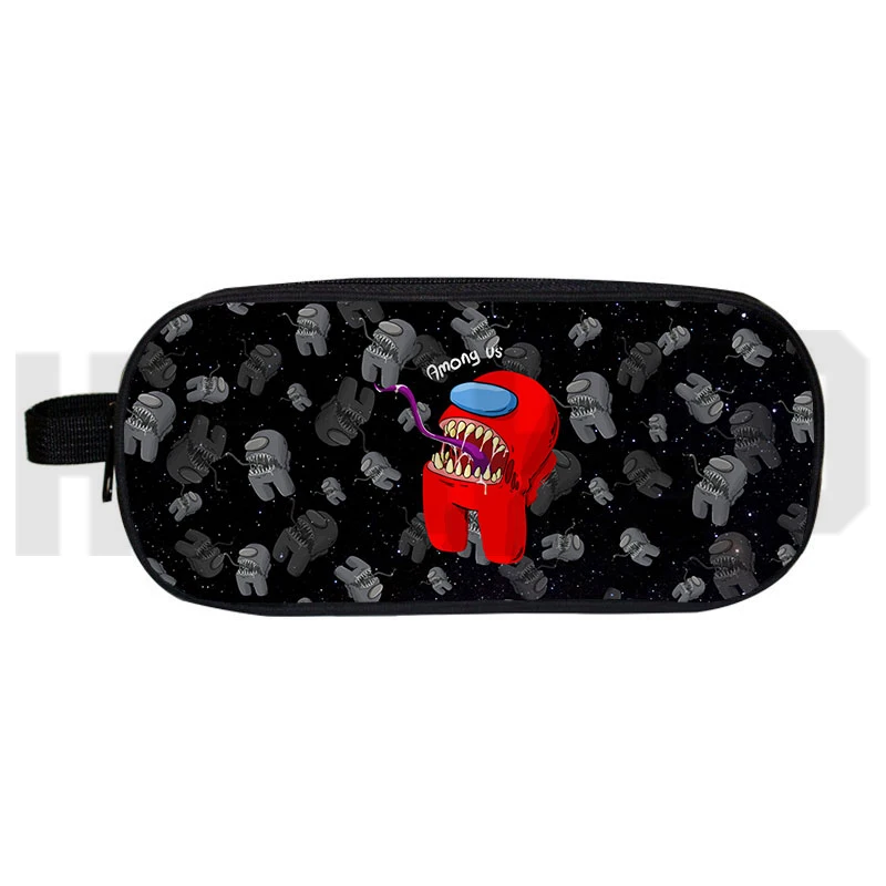 

Among Us Pencil Case for Boys 3D Print Hot Game School Supplies Among Us Impostor Cosmetic Cases Makeup Box Stationery Pouch