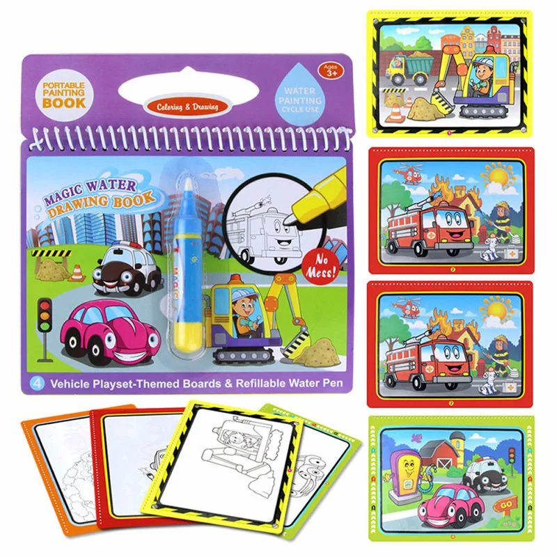 

Drawing toy Children Water Painting Board Magic Graffiti Education Color Painting Toys juguetes #4AA15