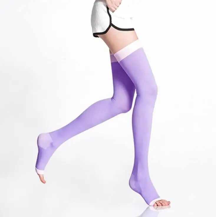 Компрессионные тянущиеся носки для похудения Утягивающие колготки ухода за