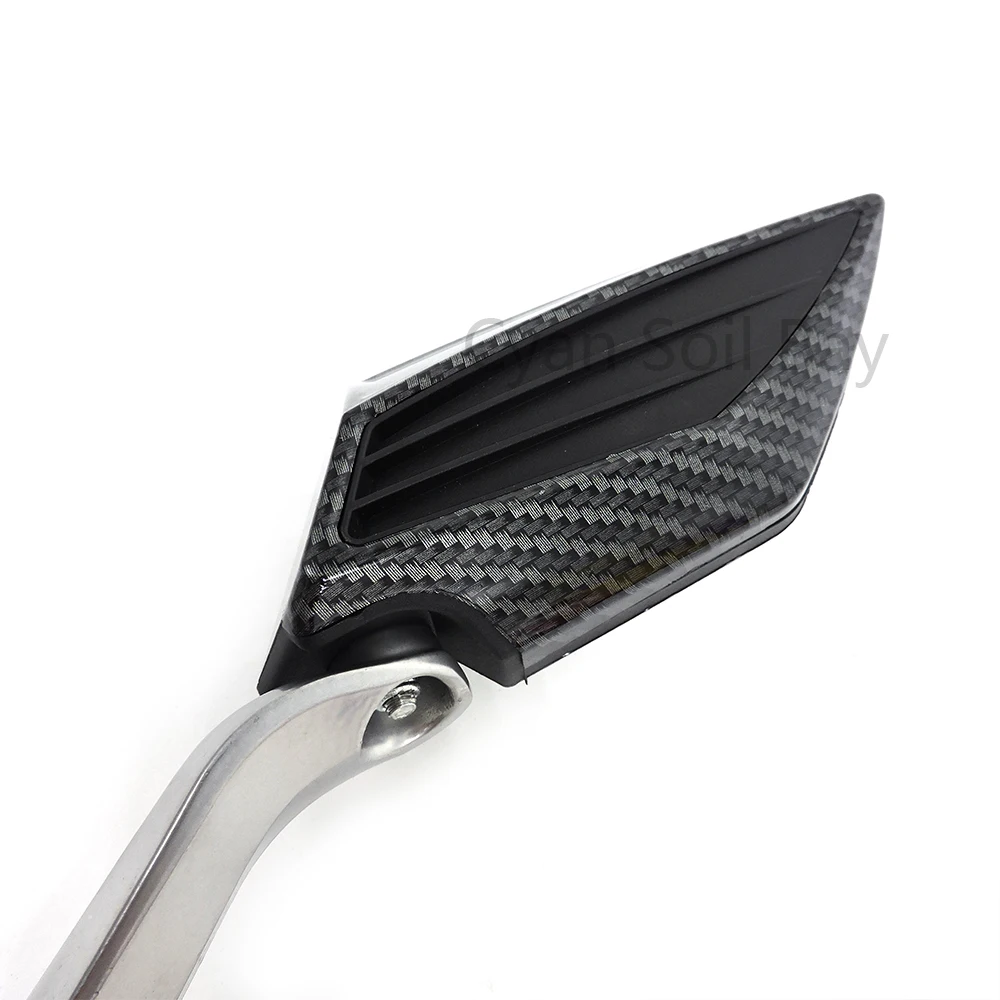 Универсальное зеркало заднего вида для мотоцикла алюминиевое мотоцикла|Боковые