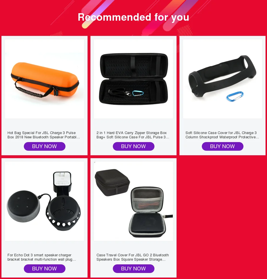 Мягкий силиконовый чехол для JBL Charge 3, противоударный водонепроницаемый защитный чехол для Charge3, черный, зеленый, красный, синий