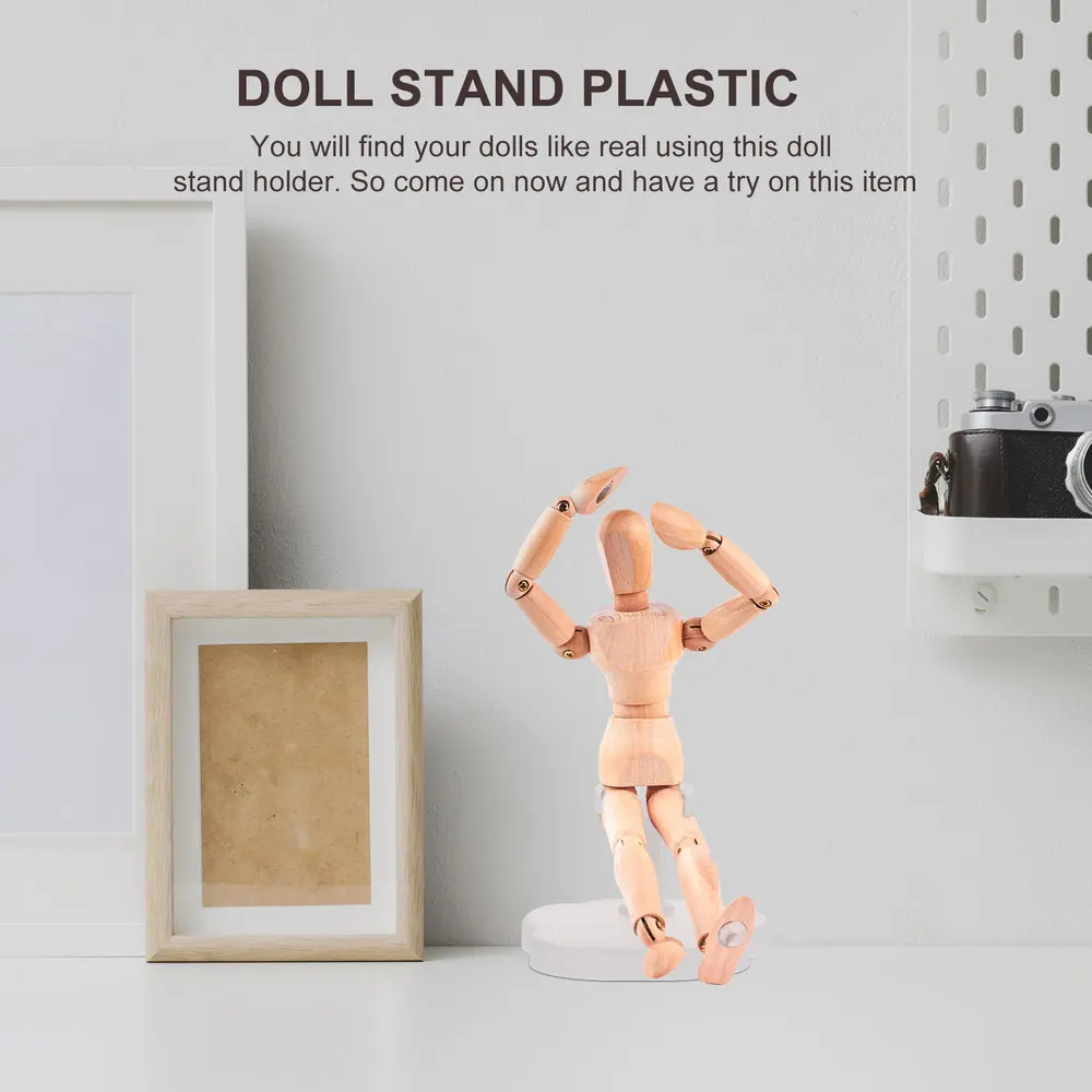 

20Pcs Doll Prop Holder Premium Doll Holder Durable Doll Standing Holder