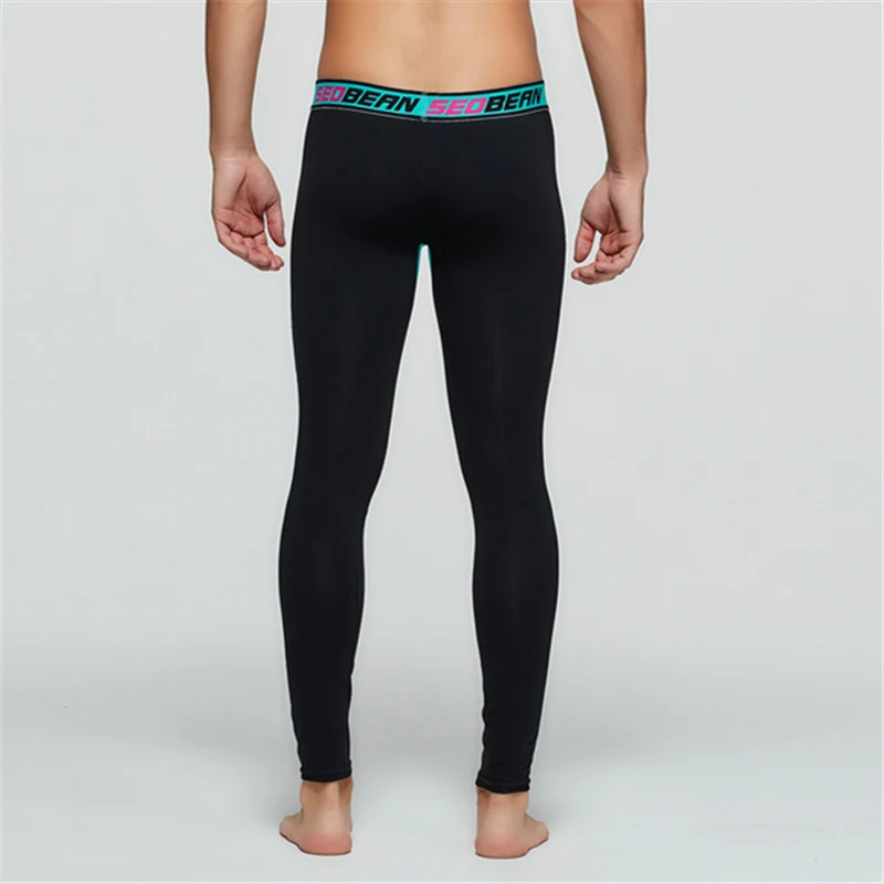 Компрессионные штаны для бега мужчин спортивные быстросохнущие леггинсы