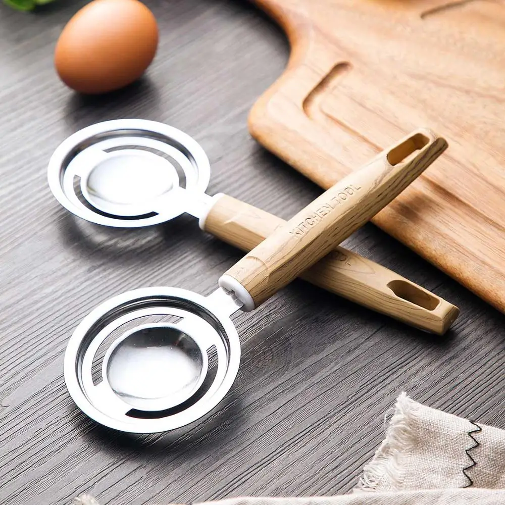 1 шт. Бытовая нержавеющая сталь белый яичный желток разделитель кухонный гаджет